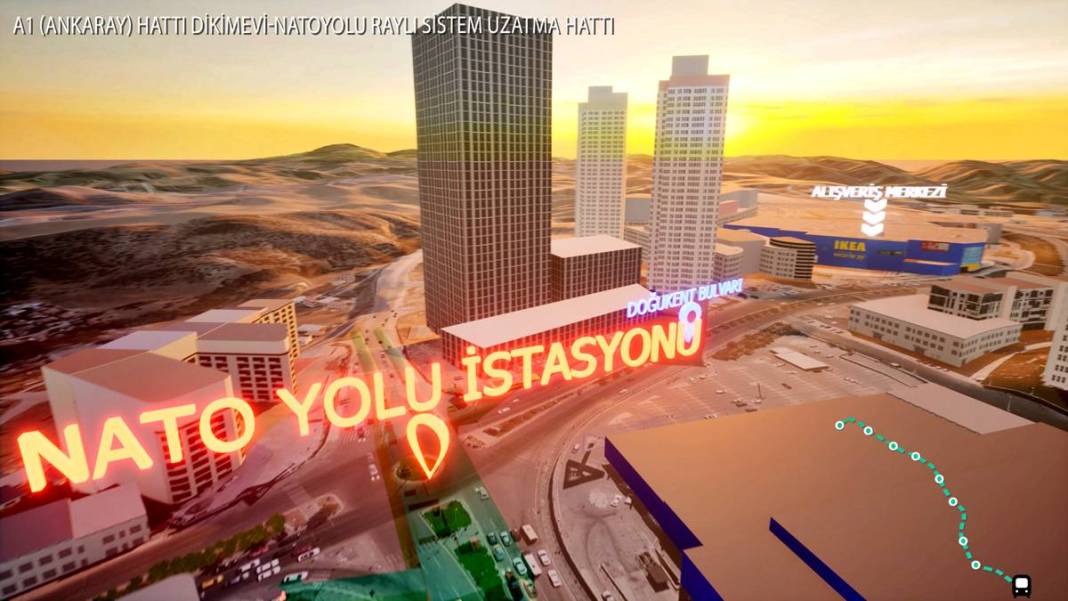 Ankara'da metro ağına dev yatırım: Başkentte ulaşım kökten değişecek! İşte yeni metro hatlarının güzergahı ve istasyonları 8